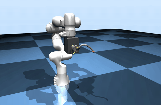 Station keeping while the Franka arm moves.